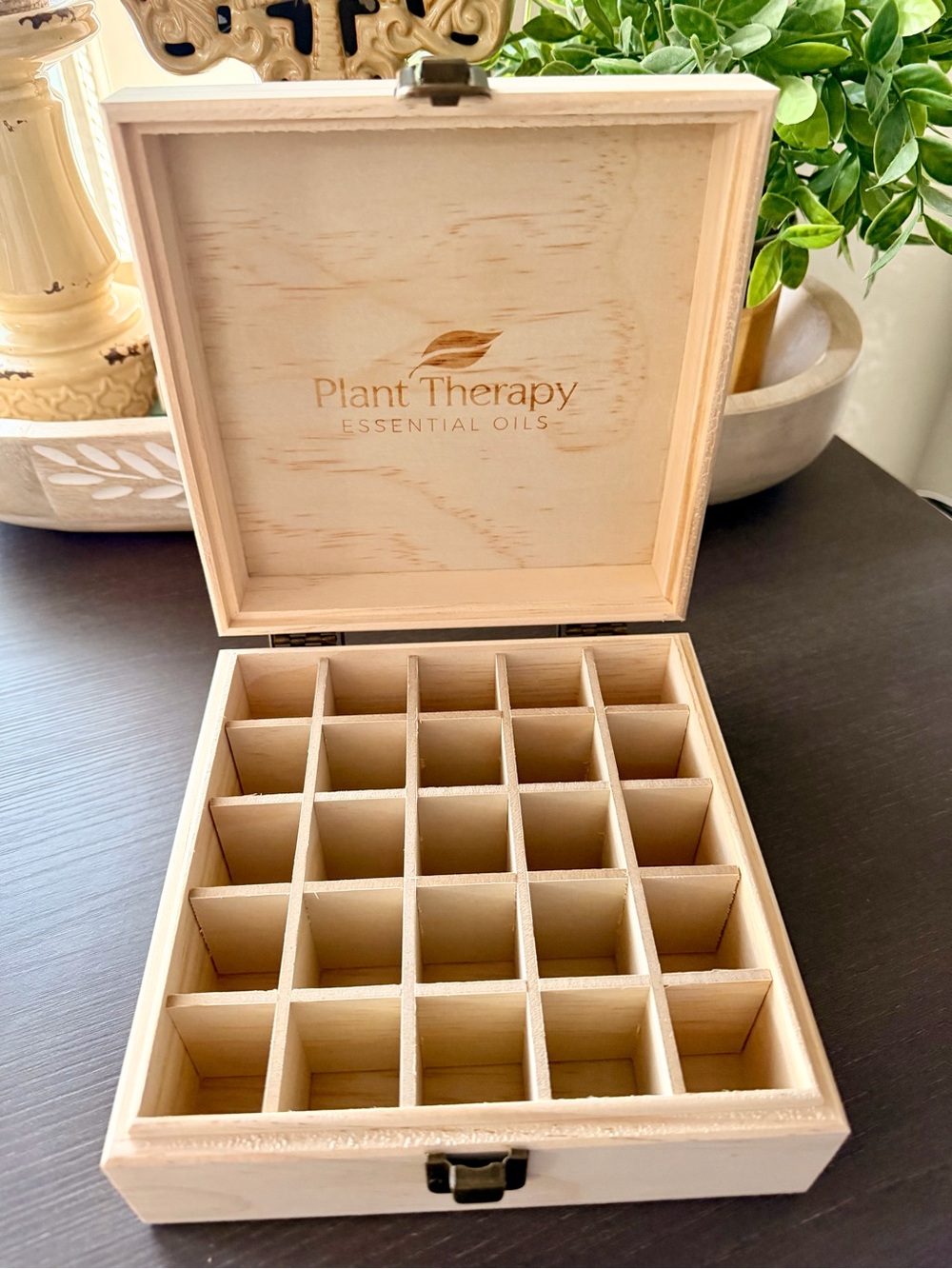 Plant Therapy Wooden Essential Oil Storage Box